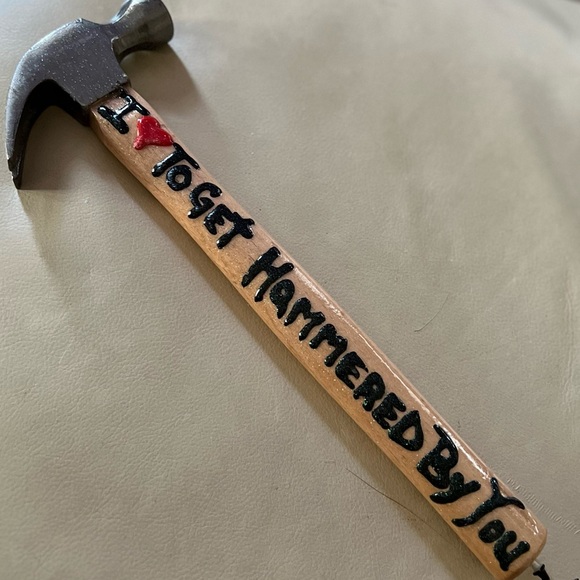 “I ♥️ to get hammered by you” Hammer
